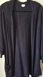 Long hooded sweater